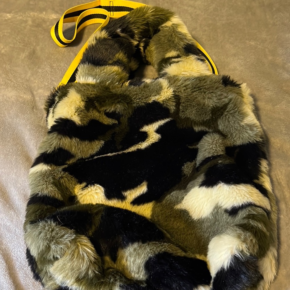 Womens crossbody or tote bag camo color